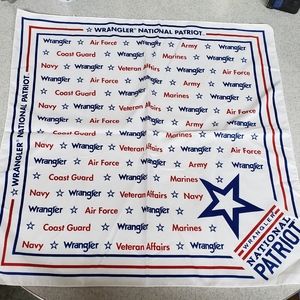 National Patriot Bandana - Wrangler Jeans Military